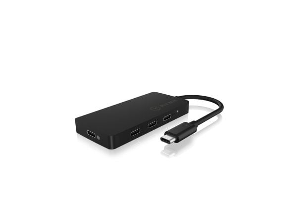ICY BOX IB-HUB1429-CPD - Keskitin - 4 x USB-C - pöytätietokoneet