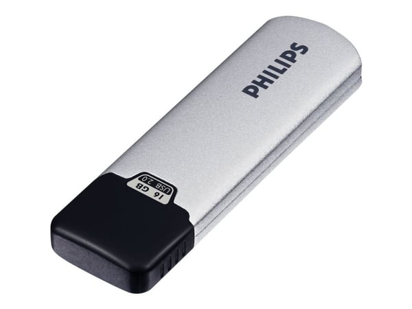 Philips FM16FD00B Silver edition - USB flash-enhet - 16 GB - USB 2.0