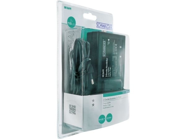 Schwaiger BN8699 531, IEC, Strøm, 1,9 W, 230 V, 50/60 Hz, 127 mm