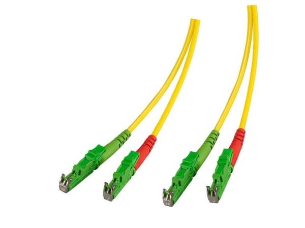 EFB Elektronik O0933.20, 20 m, LSZH, OS2, 2x E-2000 (APC), 2x E-2000 (APC), Gul
