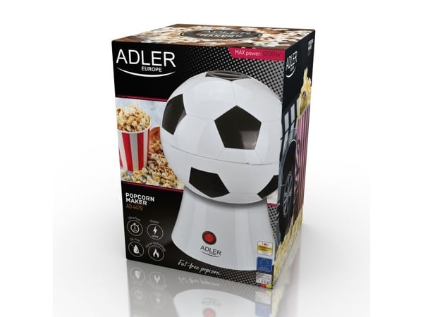 Adler AD 4479, Svart, Hvit, 2,5 min, 1200 W, 220 - 240 V, 50 Hz, 300 x 310 x 200 mm