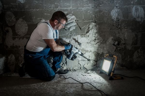 Brennenstuhl 1171250833, Universal lommelykt, Grå, Gult, Plast, Knapper, IP65, LED