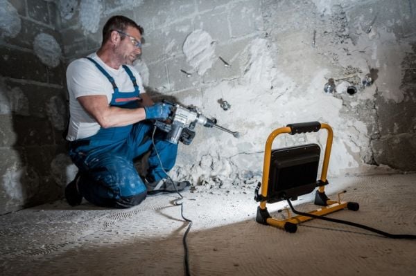 Brennenstuhl 1171250833, Universal lommelykt, Grå, Gult, Plast, Knapper, IP65, LED