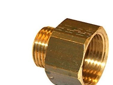 Spidsmuffe messing 1" x 1/2" Spidsmuffe messing 1" x 1/2"