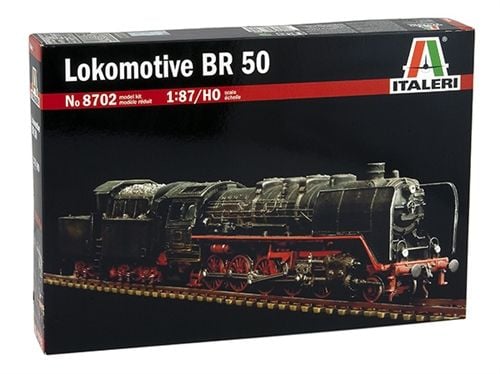 Italeri Lokomotive BR50, Togmodell, HO (1:87), Gutt/Jente, Plast, Sort, Gjennomsiktig, CE