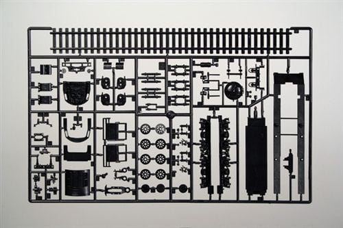 Italeri Lokomotive BR50, Togmodell, HO (1:87), Gutt/Jente, Plast, Sort, Gjennomsiktig, CE