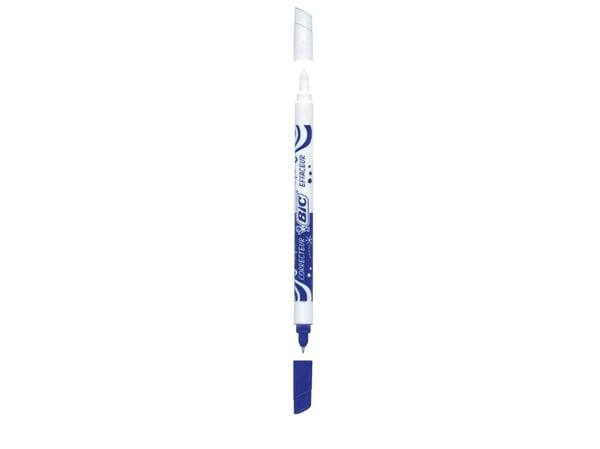 BIC Ink Eater, Blå, Medium, Blå, Hvit, Rund, Frankrike, Blister