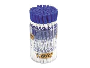 BIC Ink Eater, Blå, Medium, Blå, Vit, Rund, Frankrike, Blåsa