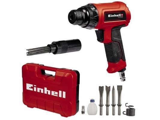 Einhell TC-PC 45 Set, Sort, Rød, 4500 RPM, 1,2 J, Trykkluft, 1 kg, 260 mm