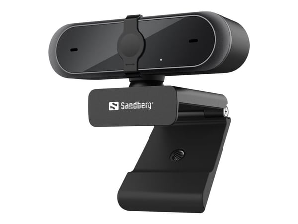 Sandberg USB Webcam Pro - Full HD - 1920 x 1080 - indbygget stereomikrofon - USB 2.0