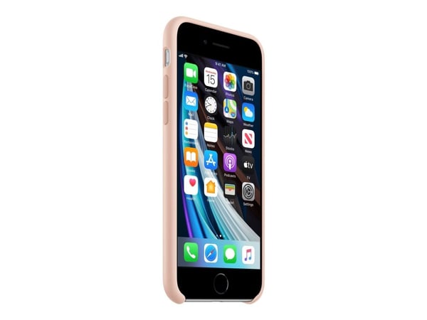 Apple - Baksidedeksel for mobiltelefon - silikon - rosa sand - for iPhone 7, 8, SE (2nd generation)