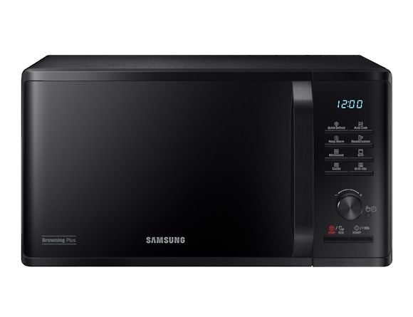 Samsung MG23K3515AK, Benkeplate, Grill mikrobølge, 23 l, 800 W, Innebygd skjerm, LED