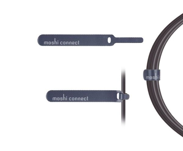moshi - Lightning-kabel - USB hann til Lightning hann - 1 m - skjermet - svart