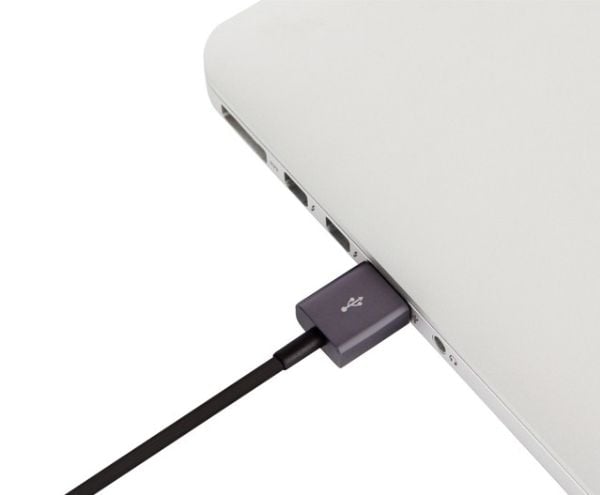 moshi - Lightning-kabel - USB hann til Lightning hann - 1 m - skjermet - svart