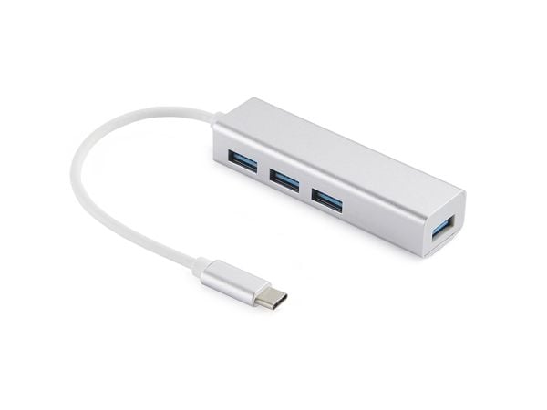 Sandberg Saver - Hub - 4 x SuperSpeed USB 3.0 - stasjonær