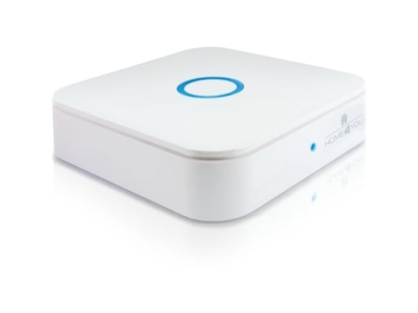 Schwaiger HA102 - Gateway - trådløs, kablet - ZigBee, Wi-Fi, Z-Wave Plus - hvit