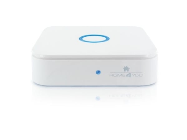 Schwaiger HA102 - Gateway - trådløs, kablet - ZigBee, Wi-Fi, Z-Wave Plus - hvit