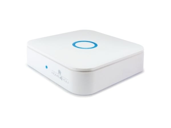 Schwaiger HA102 - Gateway - trådløs, kablet - ZigBee, Wi-Fi, Z-Wave Plus - hvit