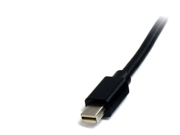 StarTech 2m Mini DisplayPort 1.2 Cable M/M Mini DisplayPort 4k - DisplayPort-kabel - Mini DisplayPort (hann) til Mini DisplayPort (hann) - 2 m - svart