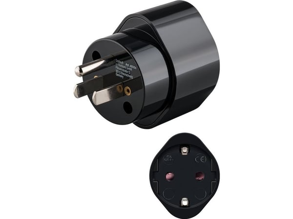 Goobay 45354, Tyyppi B, Tyyppi F, 250 V, 13 A, Musta, 3250 W
