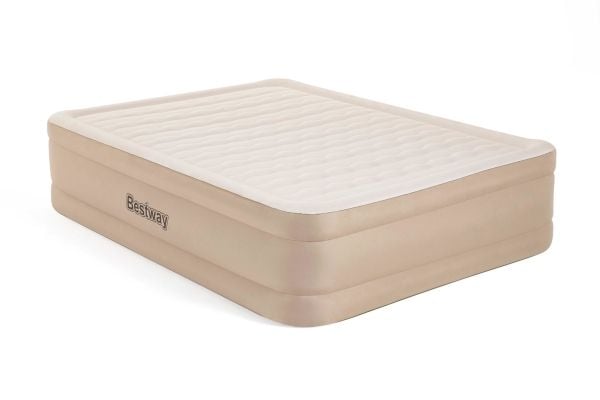 Bestway 69050 / 23, Dubbelmadrass, Queen size-säng, Rektangel, Inbyggd luftpump