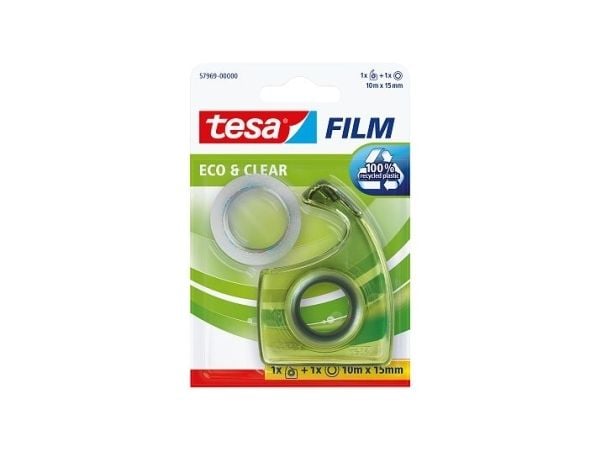 TESA 57969, 10 m, Läpinäkyvä, 15 mm, 1 kpl
