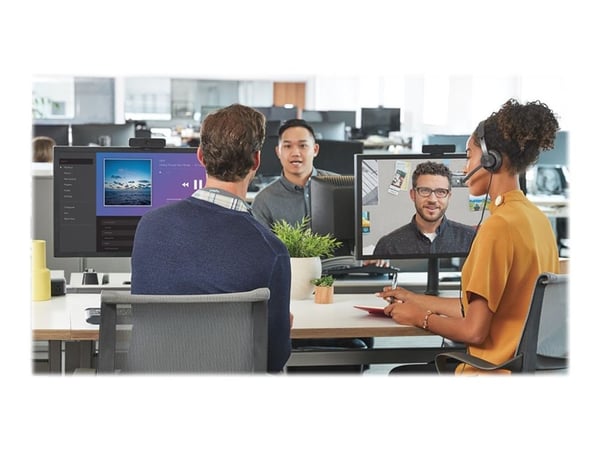 Logitech Zone Wired - Hodesett - on-ear - kablet - USB-C - grafitt