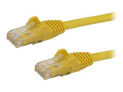 Startech 2m CAT6 Ethernet Cable, 10 Gigabit Snagless RJ45 650MHz 100W PoE Patch Cord, CAT 6 10GbE UTP Network Cable w/Strain Relief, Yellow, Wiring...