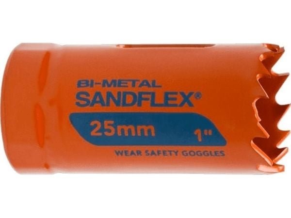 Bahco 3830-48-VIP, Enkelt, Bor, Metall, Plast, Rustfritt stål, Stål, Tre, Oransje, Koboltstål, Bimetall