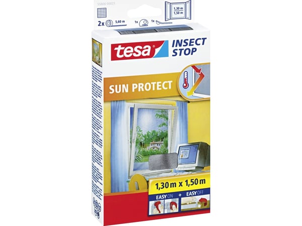 tesa COMFORT 55806-00021-00 Lentosäleikkö (L x K) 1300 mm x 1500 mm Antrasiitti 1 kpl