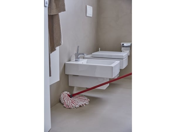 Vileda Microfibre & Power, Moppehode, Rød, Hvit, Fiber, 1 stykker
