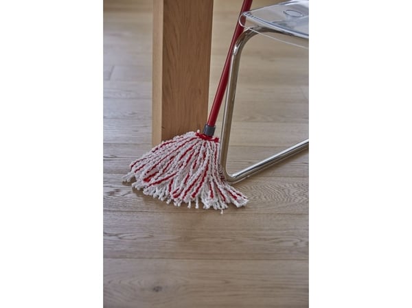 Vileda Microfibre & Power, Moppehode, Rød, Hvit, Fiber, 1 stykker