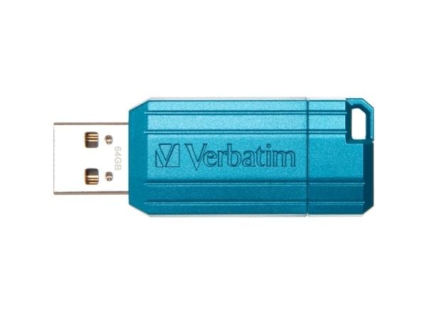 Verbatim 49961, 64 GB, USB Type-A, 3.2 Gen 1 (3.1 Gen 1), 12 MB/s, Skyving, Blå