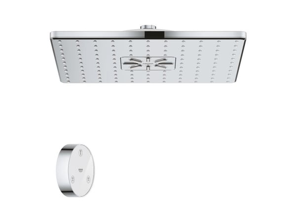 GROHE Rainshower Smartconnect 310 Cube, Seinä, Kromi, G1/2