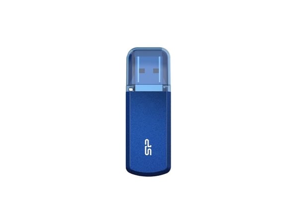 SILICON POWER Helios 202 - USB-flashstasjon - 32 GB - USB 3.2 Gen 1 - blå