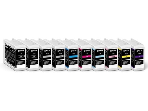 Epson UltraChrome Pro, Väriainepohjainen muste, 25 ml, 1 kpl