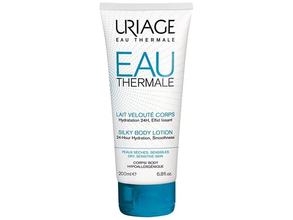 URIAGE_Eau Thermale Silky Body Lotion silkeaktig Creme fuktighetsgivende kropp 200ml