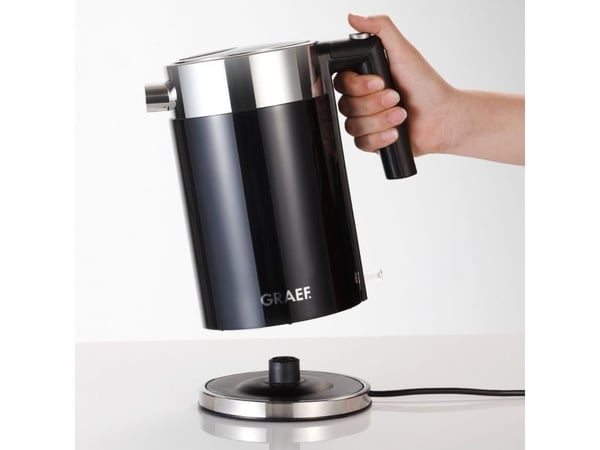 Graef WK 62 - Kjele - 1.5 liter - 2.2 kW - rustfritt stål/akrylsvart