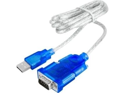 Cabletech USB-sovitin DB9M USB - RS-232 sininen (KPO3431-1.5)
