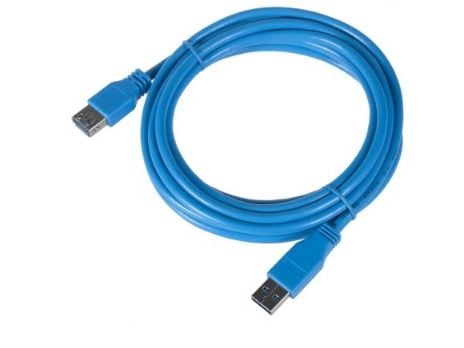 Maclean MCTV-585, 3 m, USB A, USB 3.2 Gen 1 (3.1 Gen 1), Blå