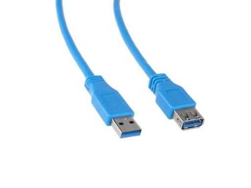 Maclean MCTV-585, 3 m, USB A, USB 3.2 Gen 1 (3.1 Gen 1), Blå