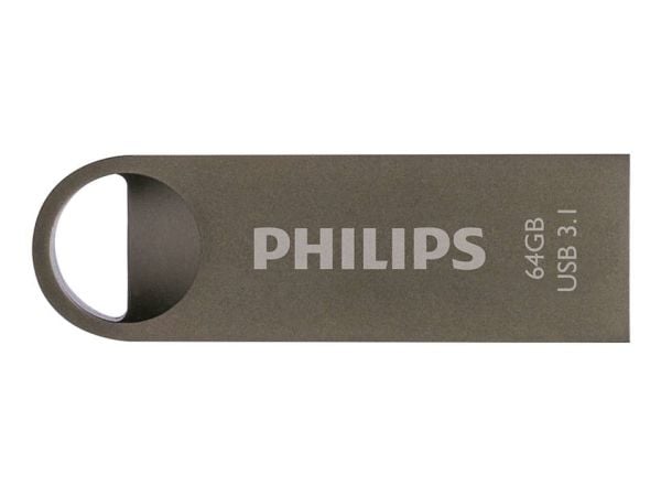 Philips FM64FD165B Moon edition 3.1 - USB-flashstasjon - 64 GB - USB 3.1
