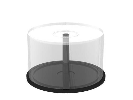 MediaRange BOX42, Förvaring för optiska diskar, spindle, 50 diskar, Transparent, Plast, 120 mm, 1 styck