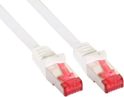 InLine 76450W, 0,5 m, Cat6, S/FTP (S-STP), RJ-45, RJ-45, Hvit