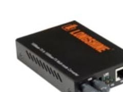 Longshine LCS-C842MT - Fibermedieomformer - 100Mb LAN - 10Base-T, 100Base-FX, 100Base-TX - RJ-45 / ST flermodus - opp til 2 km
