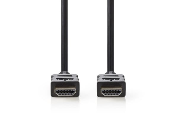 Nedis CVGP34000BK20, 2 m, HDMI-tyyppi A (vakio), HDMI-tyyppi A (vakio), 3840 x 2160 pikseliä, 3D, Musta
