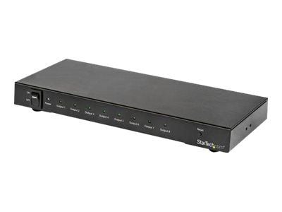 Startech 4K 60hz HDMI Splitter - 8 Port - HDR Support - 7.1 Surround Sound Audio - HDMI Distribution Amplifier - HDMI 2.0 Splitter (ST128HD20) - Vi...