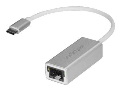 Startech USB-C till Gigabit-nätverksadapter - silver - Nätverksadapter - USB-C - Gigabit Ethernet - silver