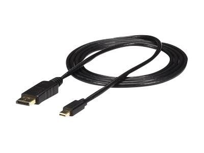 StarTech 10ft Mini DisplayPort to DisplayPort Cable - M/M - mDP to DP 1.2 Adapter Cable - Thunderbolt to DP w/ HBR2 Support (MDP2DPMM10) - DisplayP...