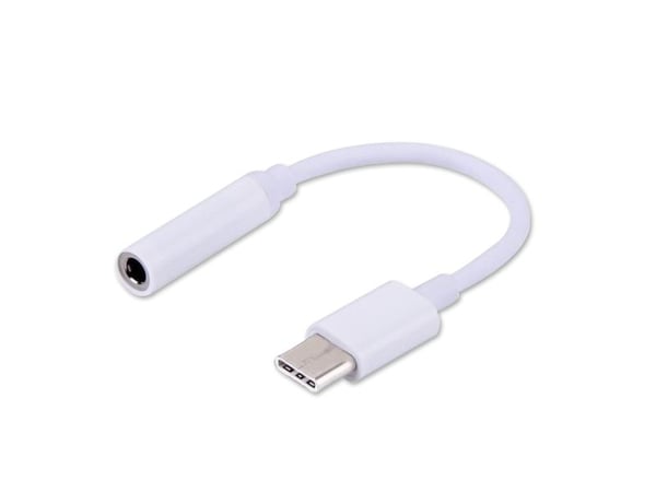 Savio AK-35, 0,12 m, USB C, 3.5mm, Valkoinen, Uros, Naaras
